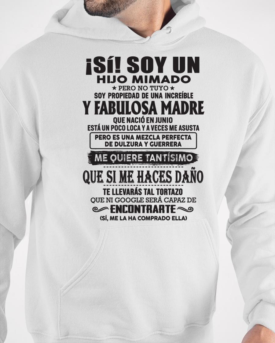 Madre increíble nació en junio – Regalo especial para hijo – T06 (SKU06-12)