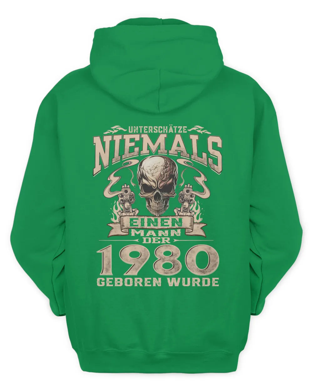 UNTERSCHÄTZE NIEMALS EINEN MANN DER IM 1980 GEBOREN WURDE - De1980