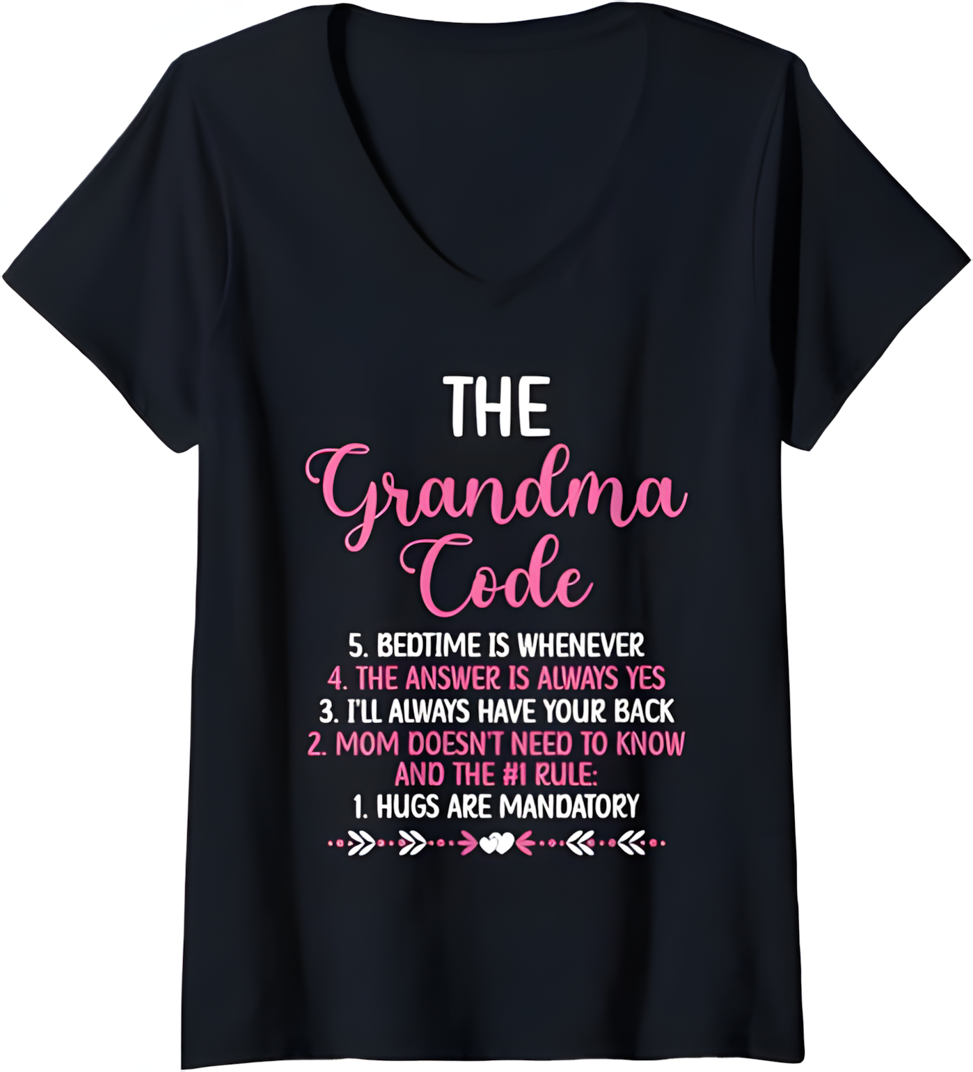 THE GRANDMA CODE T SHIRT - From grandma NTTD00