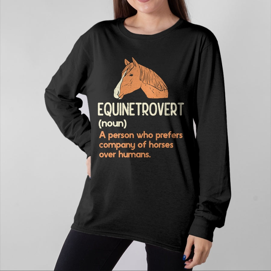 Best Horse Lover Shirt , Funny Horse UnisexT-Shirt/Hoodie/Sweatshirt HLT00 - Funny Horse Lover Humor Definition Saying Fun Equestrian T-Shirt