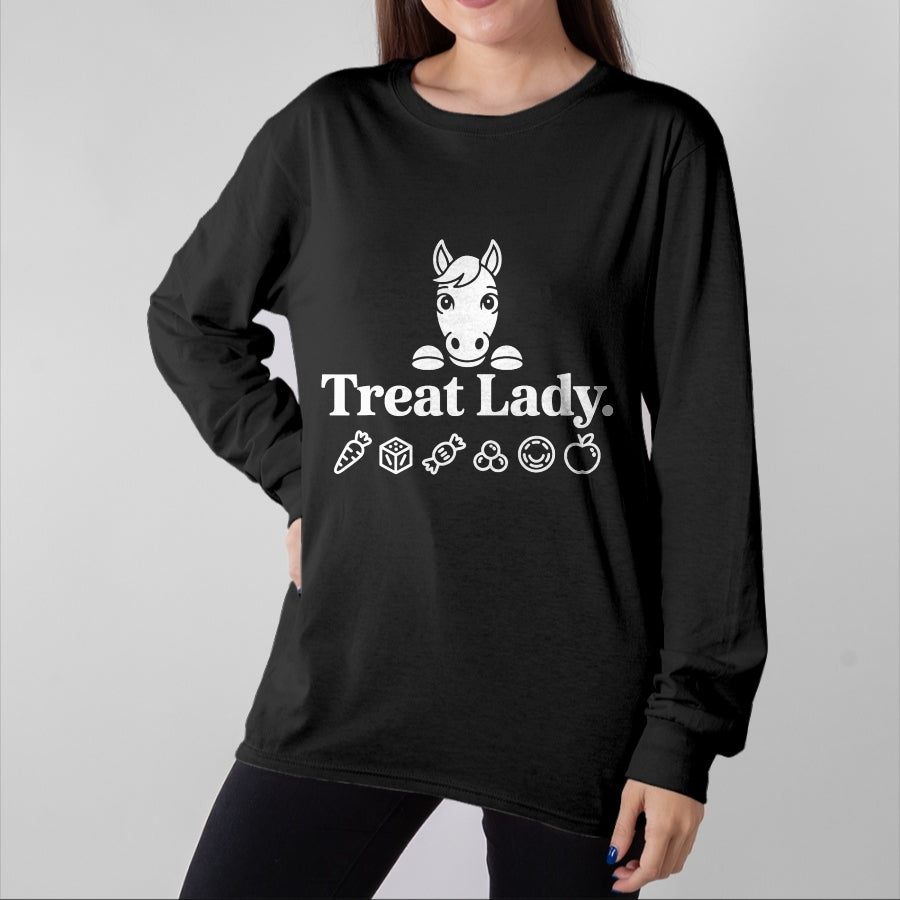 Best Horse Lover Shirt , Funny Horse UnisexT-Shirt/Hoodie/Sweatshirt HLT00 - Funny Mom Equestrian Lover Treat Lady Horse T-Shirt