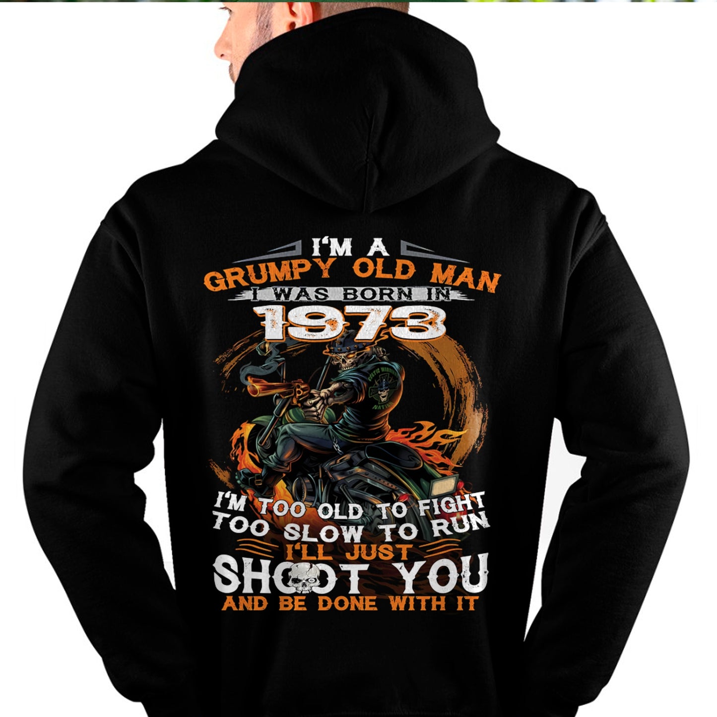 GRUMPY OLD MAN T-Shirt Us1973 (SKU07-26-1973)