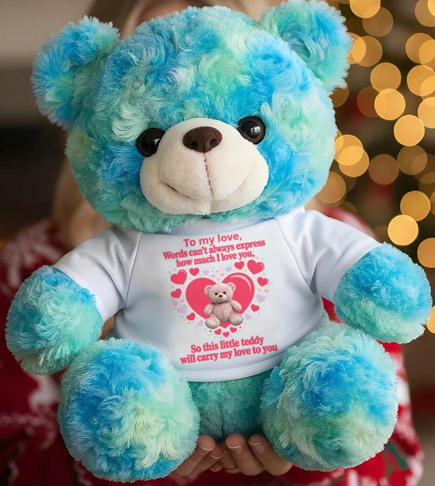 TO MY LOVE - TEDDY BEAR, PERFECT GIFT FOR YOUR SOULMATE - NTTD00