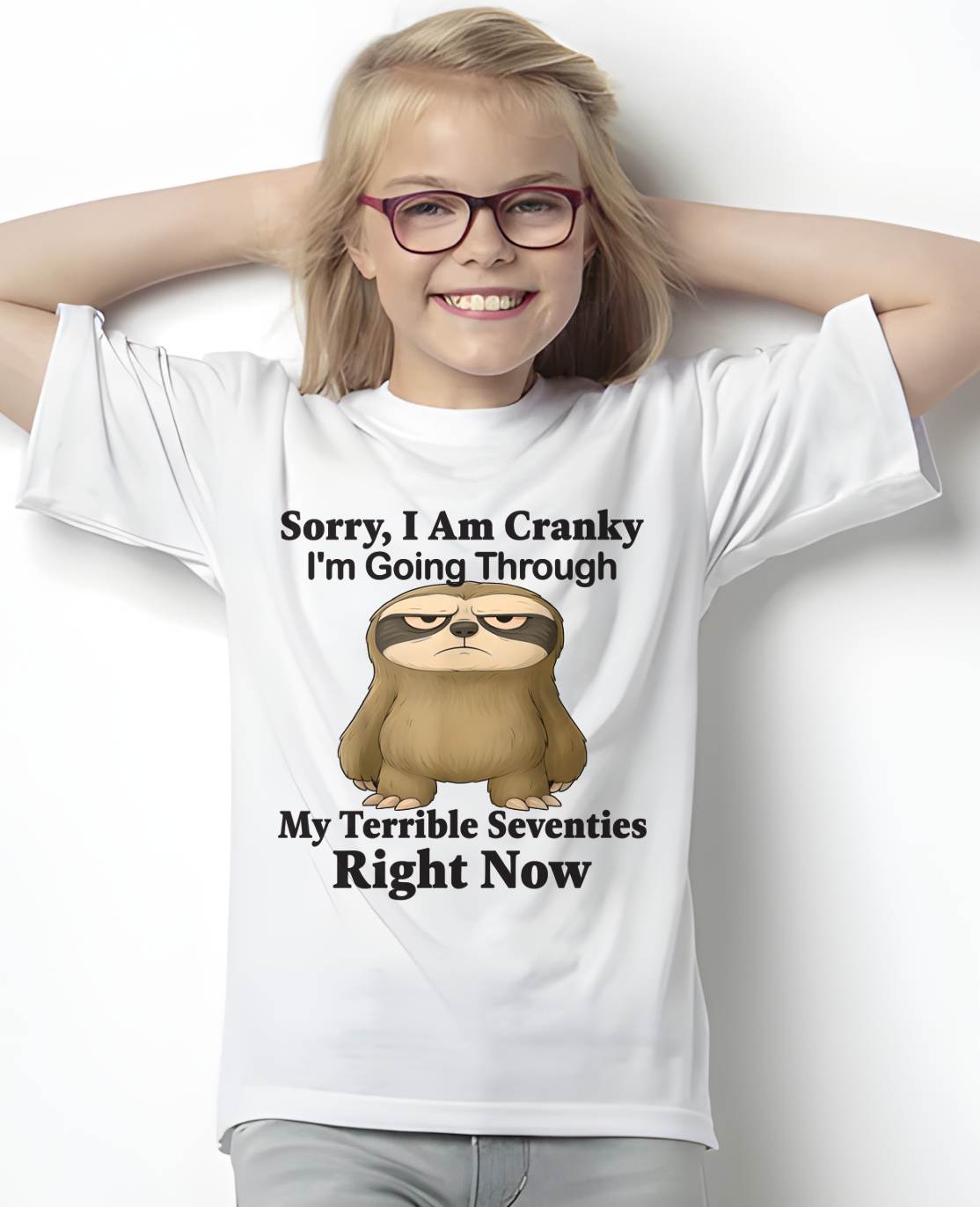 SORRY I AM CRANKY - BIRTHDAY SHIRT FOR WOMEN - NTTD00 (SKU12-226)