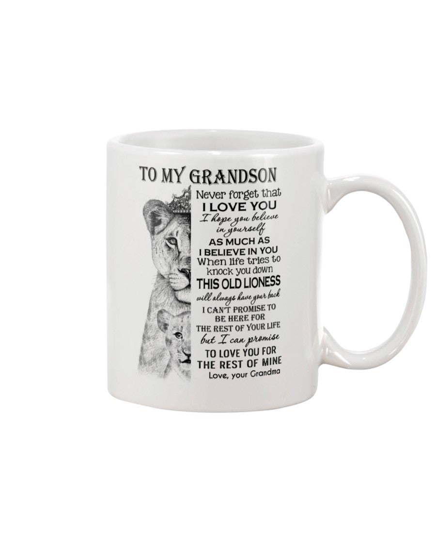 TO GRANDSON MUG 04 - GIFT FROM GRANDMA - NTTD00