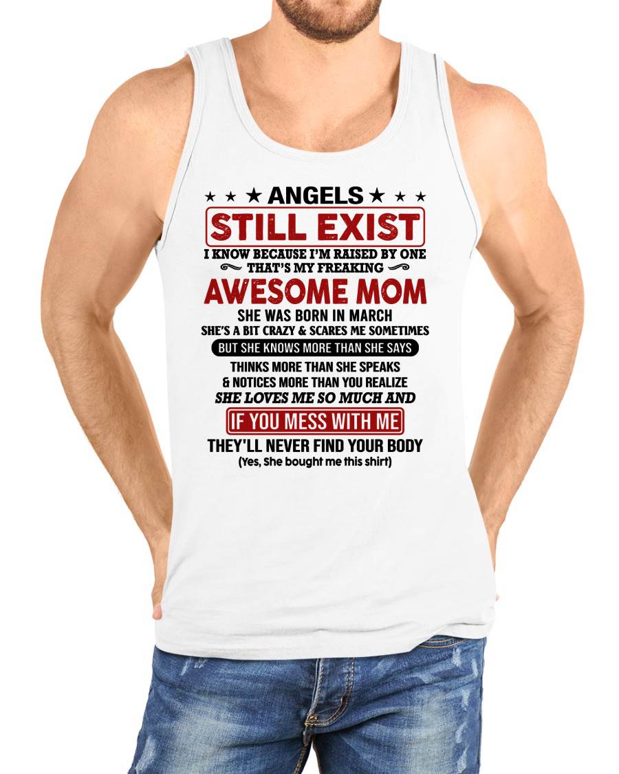 MARCH - ANGELS STILL EXIST - GIFT FROM MOM - NTTD03 (SKU2604-268-03)