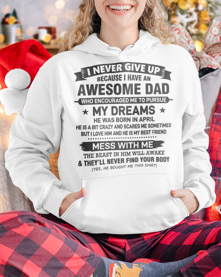 Awesome Dad April Edition – Gift for Daughter NTTD04 (SKU08-24-04)