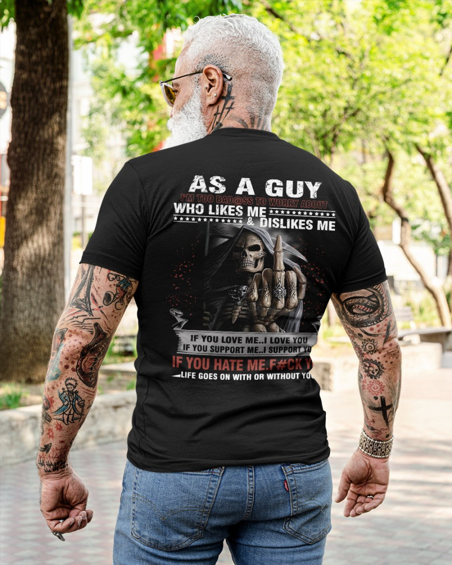 BADASS GUY SKULL SHIRT - NTTD00 (SKU08-11-00)