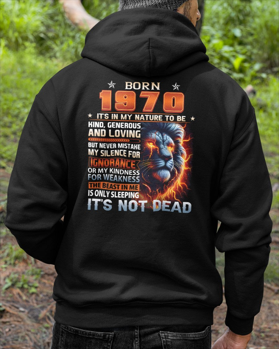 1970 Legend T-Shirt – Kind, Loving, Not Weak Us1970 (SKU07-103-70)