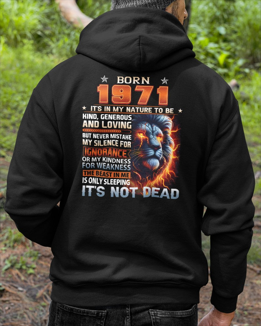 1971 Legend T-Shirt – Kind, Loving, Not Weak Us1971 (SKU07-103-71)