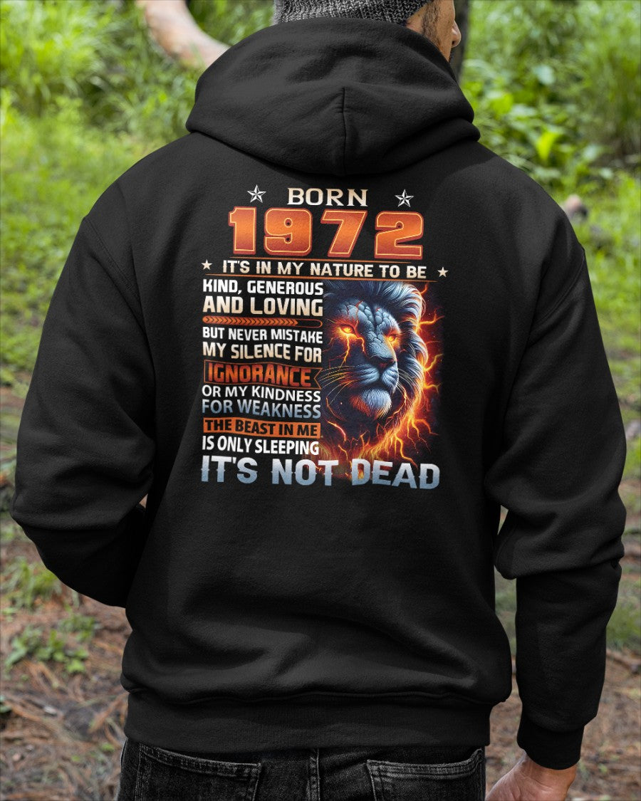 1972 Legend T-Shirt – Kind, Loving, Not Weak Us1972 (SKU07-103-72)