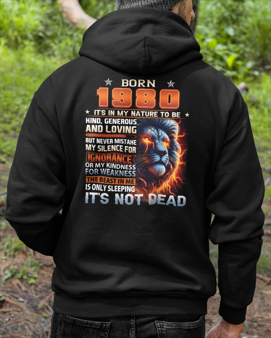 1980 Legend T-Shirt – Kind, Loving, Not Weak Us1980 (SKU07-103-80)