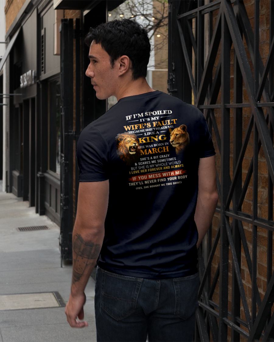 MARCH - SPOILED HUSBAND - GIFT FROM WIFE - NTTD03 (SKU26T-01-60-03)