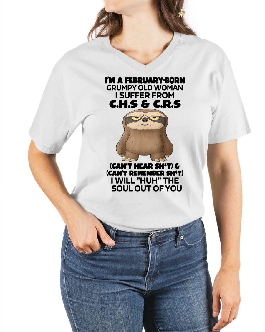 FEBRUARY - GRUMPY OLD WOMAN - BIRTHDAY GIFT FOR WOMEN - NTTD02 (SKU09-21-02)