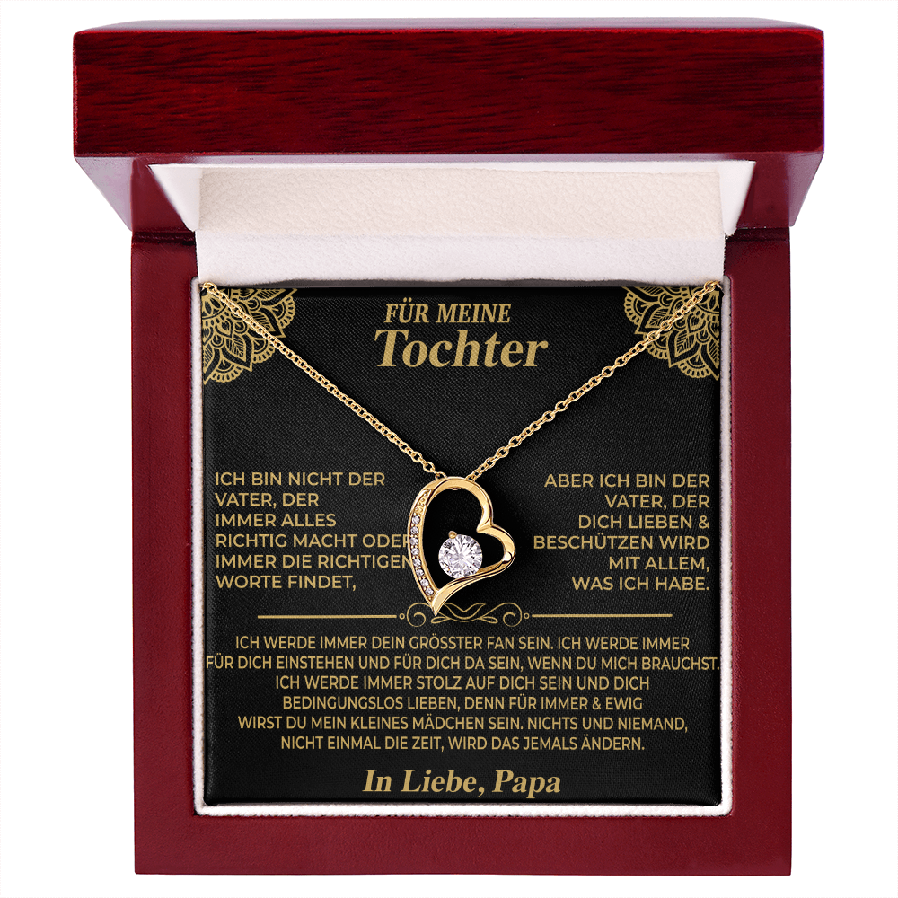 AN MEINE TOCHTER HALSKETTE - Premium Forever Love Necklace (SKU2606-224)
