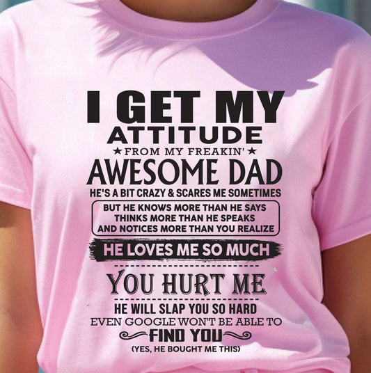 Gift for daughter T shirt (SKU-TON-DT00)