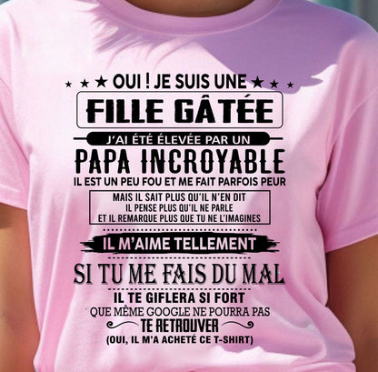 FILLE GÂTÉE – CADEAU DE PAPA - frNTTD00 (SKU26T-01106-00)