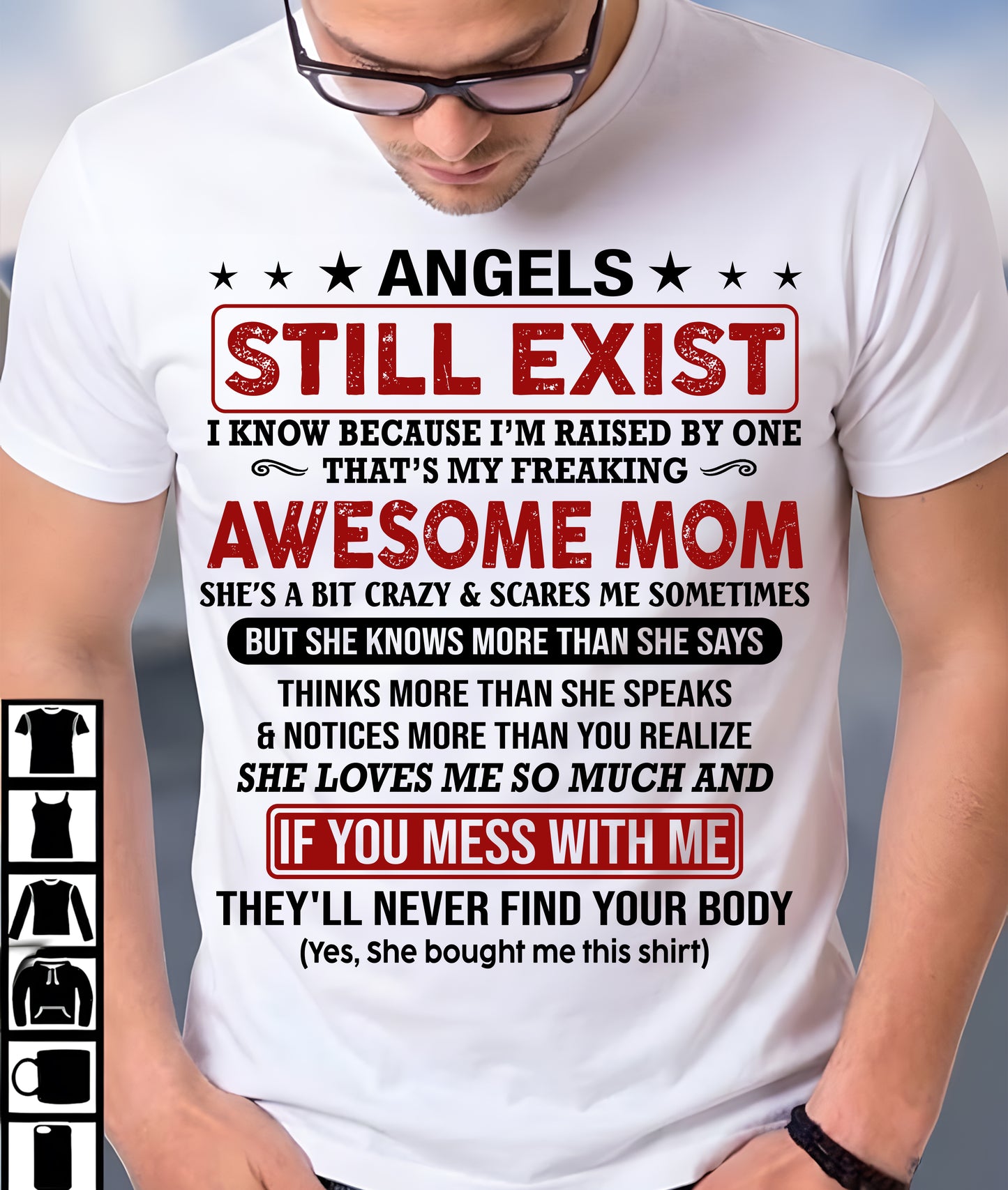 ANGELS STILL EXIST - GIFT FROM MOM - NTTD00 (SKU2604-268-00)