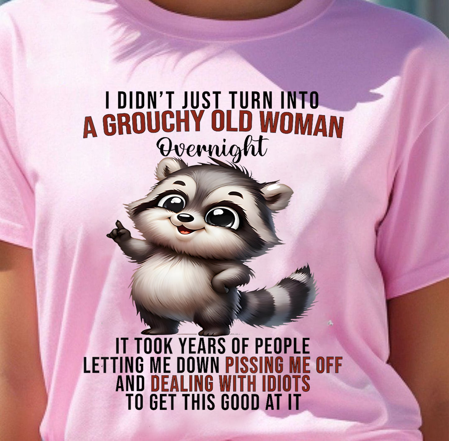 GROUCHY WOMAN - BIRTHDAY T-SHIRT FOR WOMEN - NTTD00 (SKU2602-180-00)