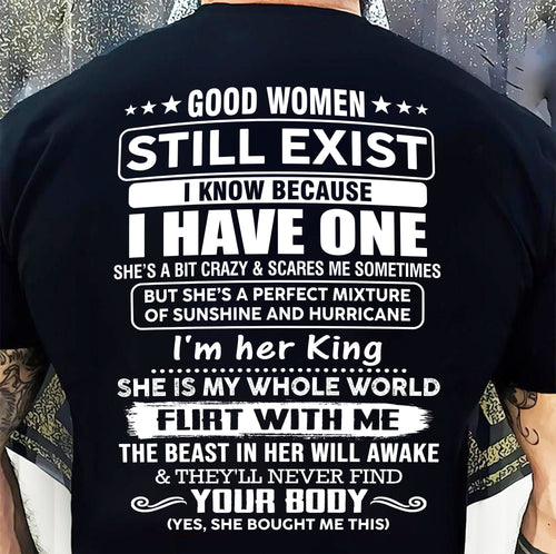 GOOD WOMEN STILL EXIST - GIFT FROM GIRLFRIEND/WIFE - NTTD00 (SKU10-53-00)