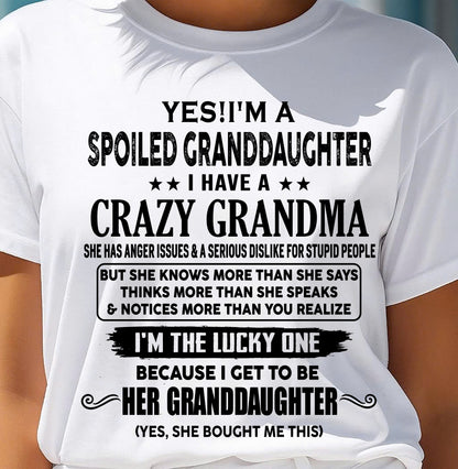 LUCKY GRANDDAUGHTER! - FROM GRANDMA - NTTD00 (SKU12-119-00)