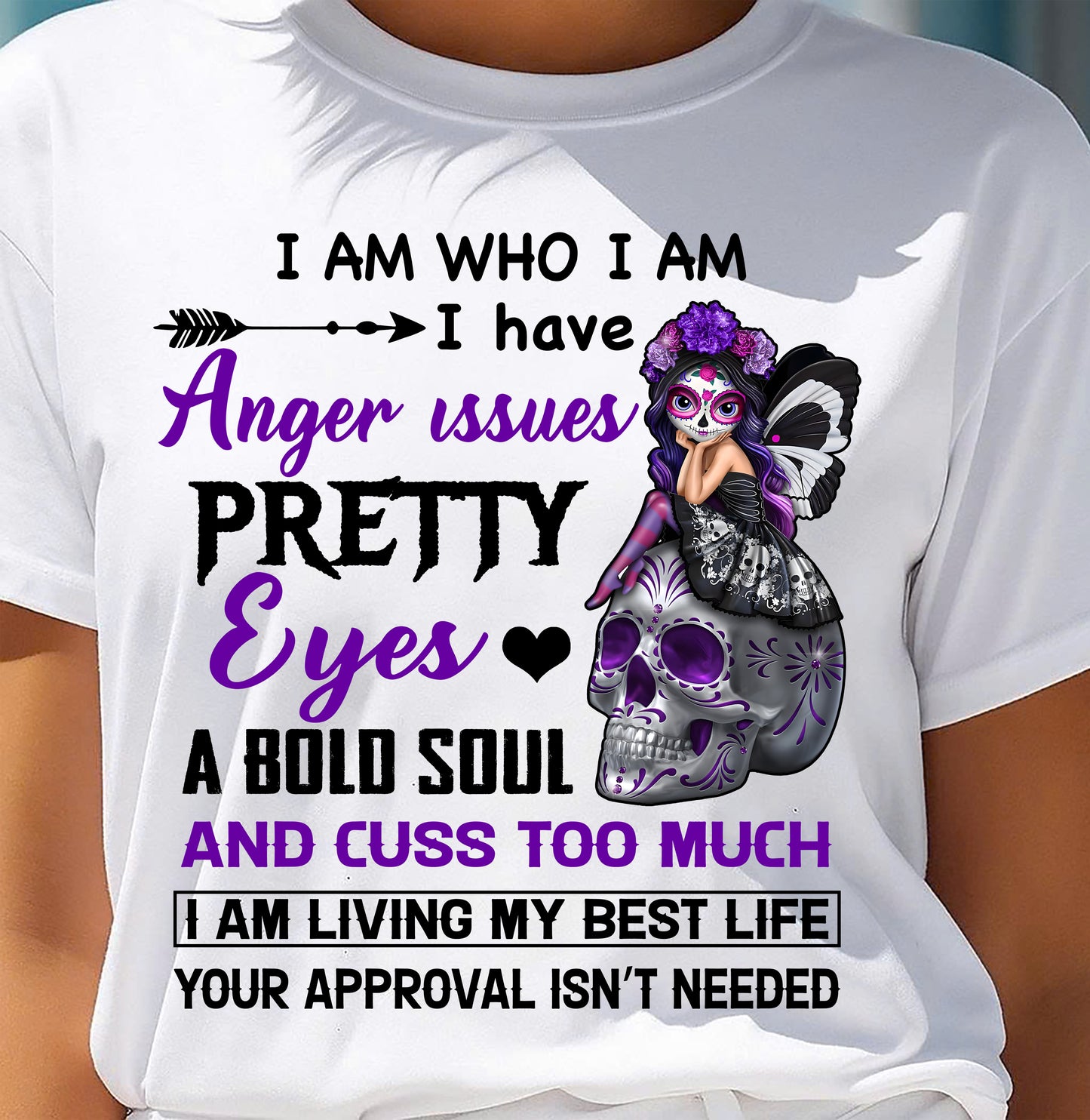 I AM WHO I AM - BIRTHDAY SHIRT FOR WOMEN - NTTD00 (SKU26T-01134-00)