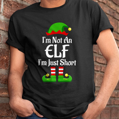 Im Not An Elf Family Christmas Pjs Matching Men Women Kids T-Shirt - Christmas Unisex T-Shirt/Hoodie/Sweatshirt - HNDS00