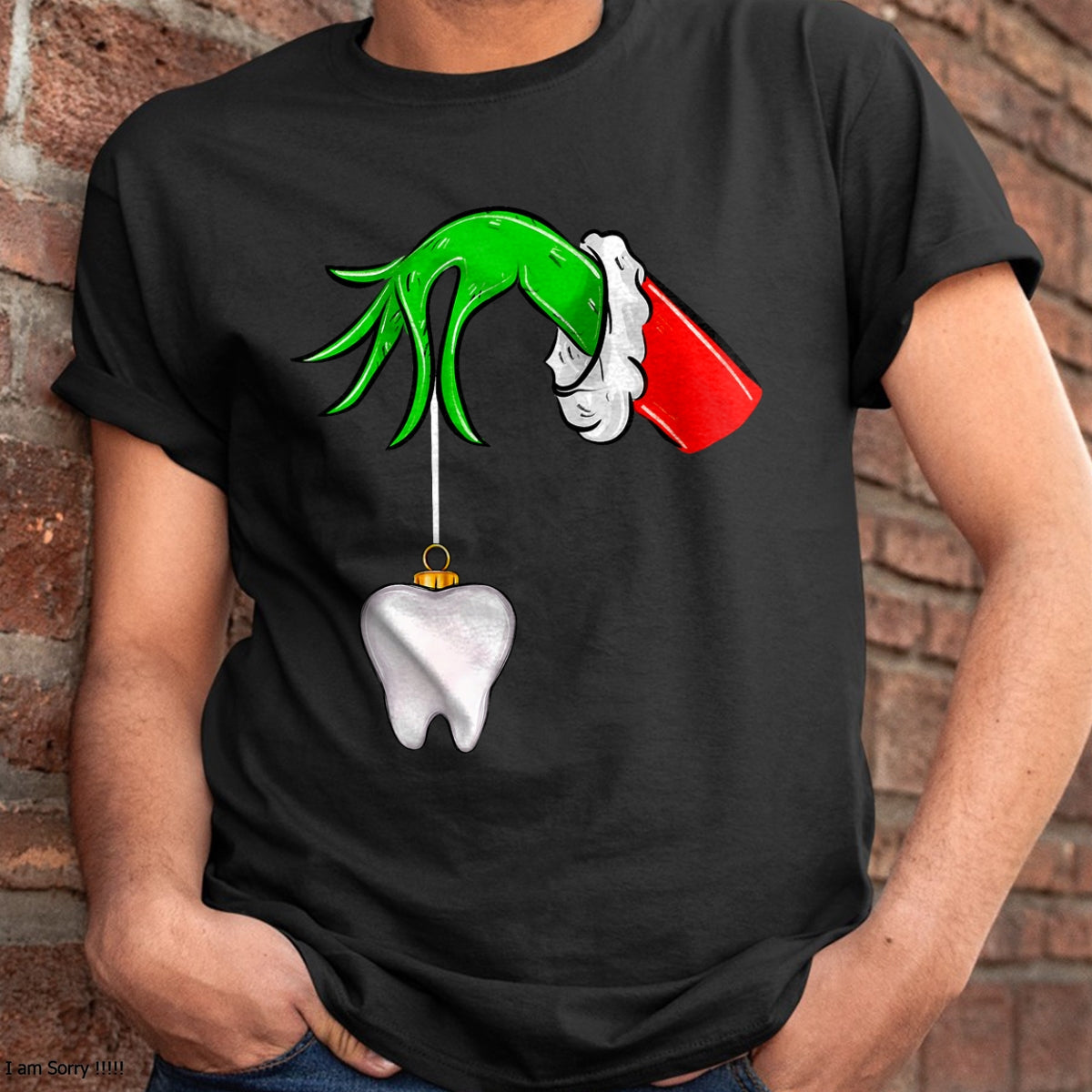 Christmas Tooth Dentist Dental Assistant Teeth Xmas Pajamas T-Shirt - Christmas Unisex T-Shirt/Hoodie/Sweatshirt - HNDS00