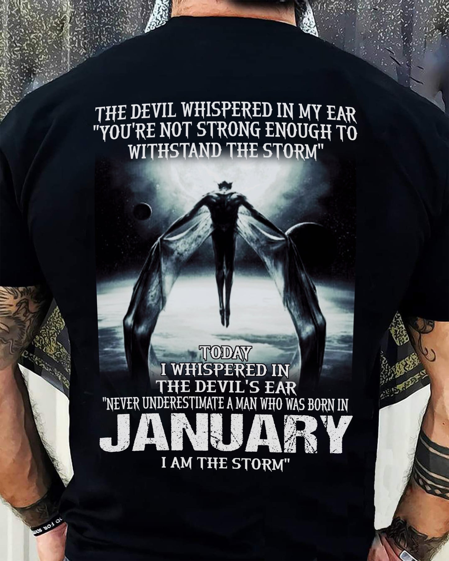 JANUARY - I AM THE STORM - NTTD01 (SKU08-35-01)
