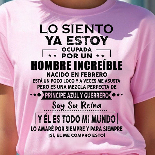 Febrero - El Regalo Perfecto Para Tu Esposa O Novia - NTTD02 (SKU08-SRNU-TBN-02)