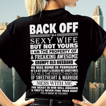 FEBRUARY - BACK OFF! - GIFT FROM HUSBAND - NTTD02 (SKU26T-01200-02)