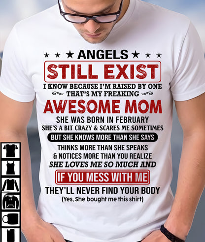 FEBRUARY - ANGELS STILL EXIST - GIFT FROM MOM - NTTD02 (SKU2604-268-02)