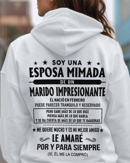 Febrero - Marido impresionante nacido en febrero - Regalo especial para tu esposa - T02 (SKU05-81-02)