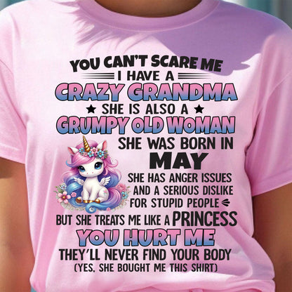 MAY - YOU CAN'T SCARE ME - GIFT FROM GRANDMA - NTTD05 (SKU09-106-05)