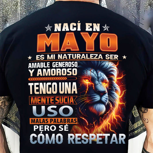 MAYO - MENTE SUCIA PERO SÉ RESPETAR - REGALO DE CUMPLEAÑOS PARA HOMBRES - NTTD05sp (SKU10-68-05)