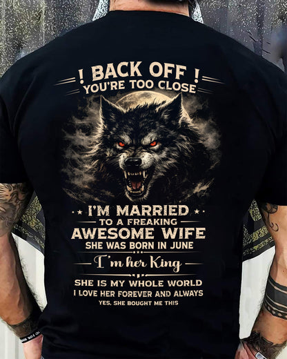 JUNE - BACK OFF! YOU'RE TOO CLOSE - GIFT FROM WIFE - NTTD06 (SKU26T-01-25-06)