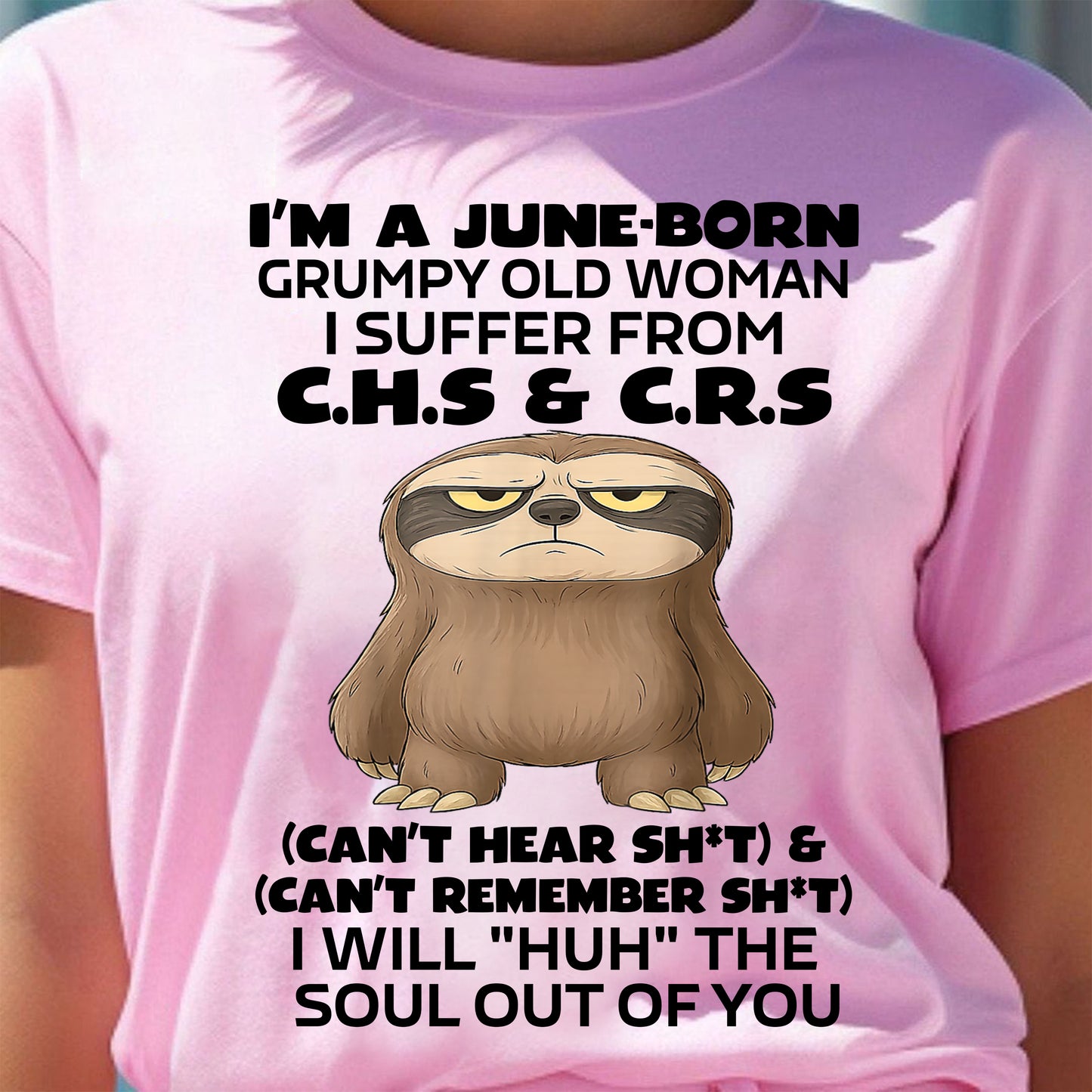 JUNE - GRUMPY OLD WOMAN - BIRTHDAY GIFT FOR WOMEN - NTTD06 (SKU09-21-06)