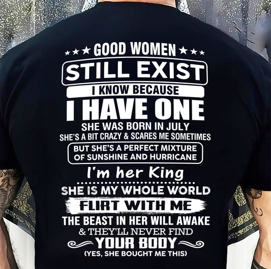 JULY - GOOD WOMEN STILL EXIST - GIFT FROM GIRLFRIEND/WIFE - NTTD07 (SKU10-53-07)