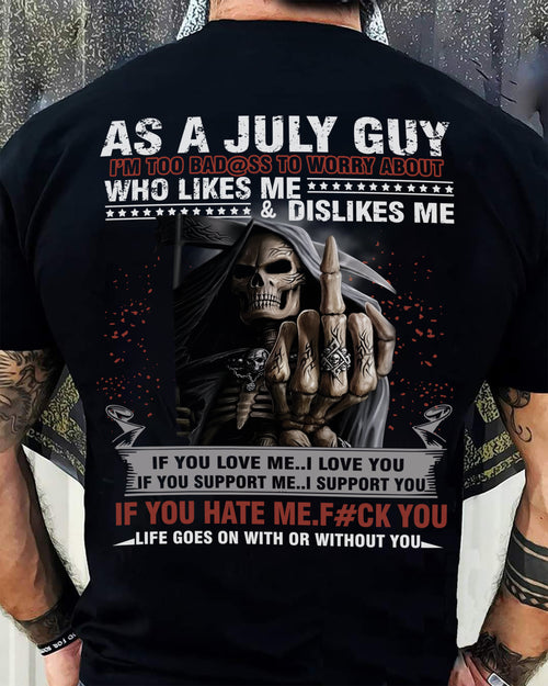 BADASS JULY GUY SKULL SHIRT - NTTD07 (SKU08-11-07)