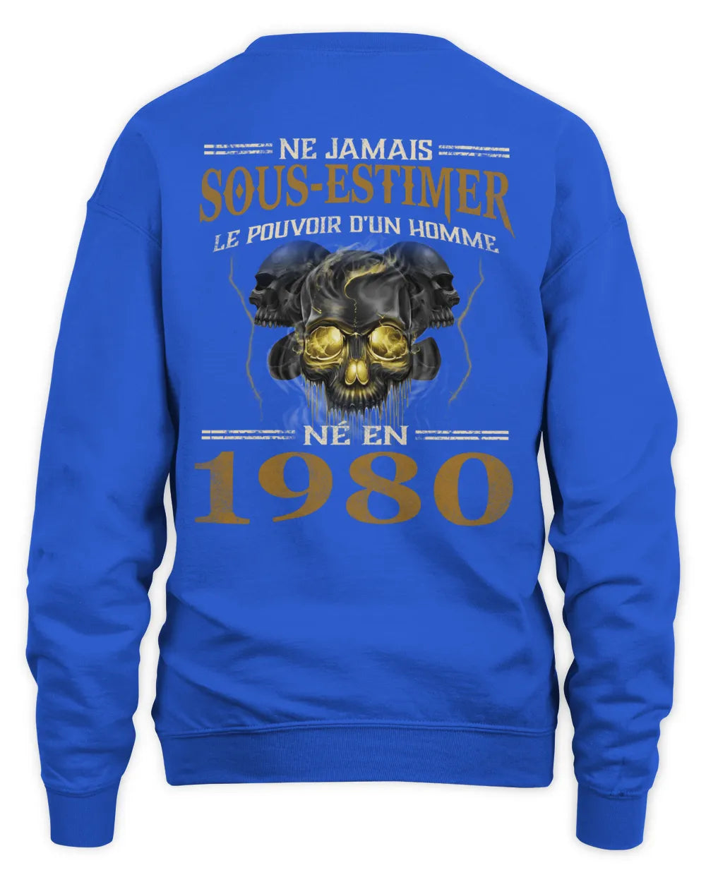 NE JAMAIS SOUS-ESTIMER LE POUVOIR D'UN HOMME NÉ EN Fr1980