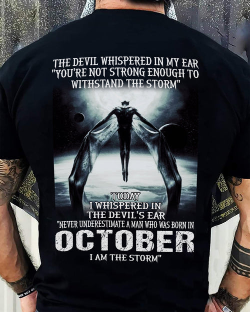 OCTOBER - I AM THE STORM - NTTD10 (SKU08-35-10)