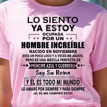 Noviembre - El Regalo Perfecto Para Tu Esposa O Novia - NTTD11 (SKU08-SRNU-TBN-11)