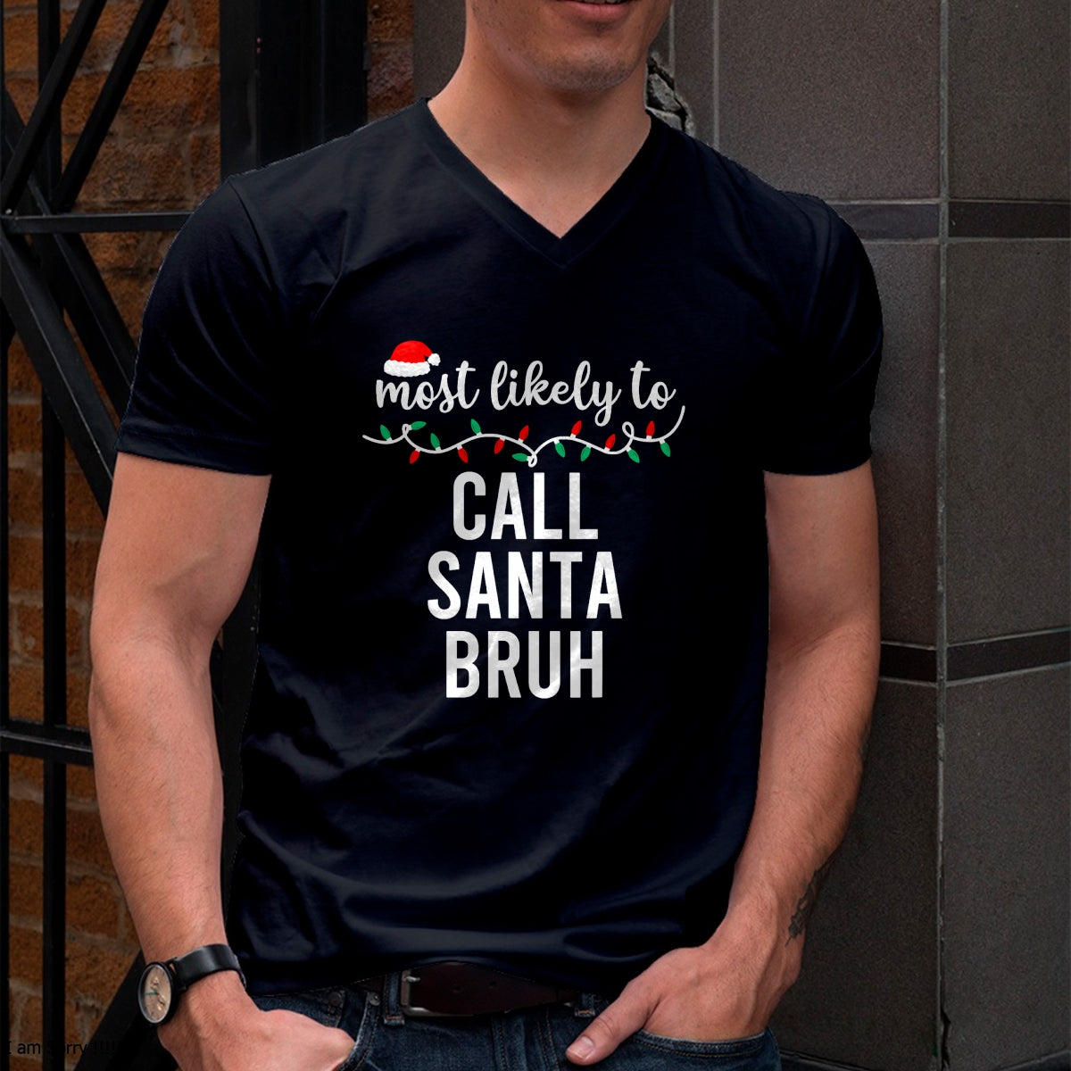 Most Likely To Christmas Shirt Matching Family Pajamas Funny T-Shirt - Christmas Unisex T-Shirt/Hoodie/Sweatshirt - HNDS00