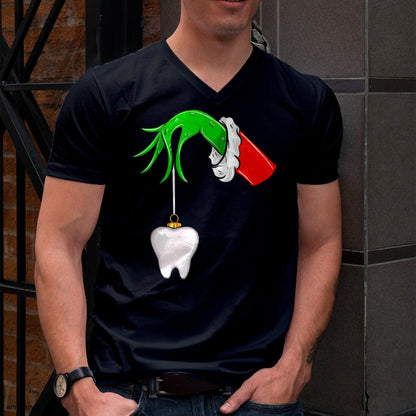 Christmas Tooth Dentist Dental Assistant Teeth Xmas Pajamas T-Shirt - Christmas Unisex T-Shirt/Hoodie/Sweatshirt - HNDS00