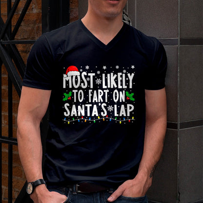 Most Likely to Fix Santa Sleigh Family Matching Christmas T-Shirt - Christmas Unisex T-Shirt/Hoodie/Sweatshirt - HNDS00