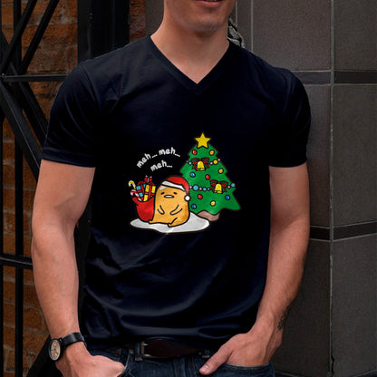 Gudetama Christmas Tree Hoodie Sweatshirt Pullover Hoodie - Christmas Unisex T-Shirt/Hoodie/Sweatshirt - HNDS00