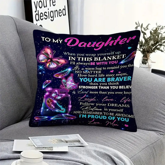 Special Gift For Your Daughter From Mom - Pillow