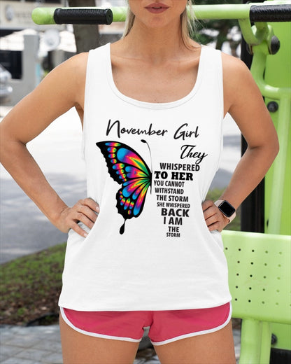 NOVEMBER GIRL, THEY WHISPERED TO HER YOU CANNOT WITHSTAND THE STORM SHE WHISPERED BACK I AM THE STORM – NTTD11 ( SKU26T-01297-11)