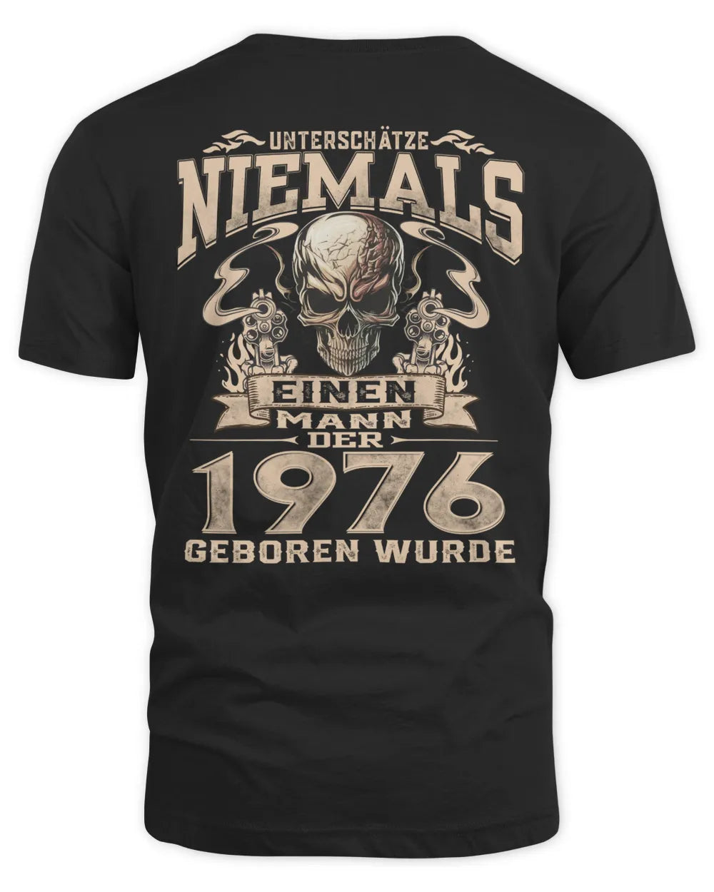 UNTERSCHÄTZE NIEMALS EINEN MANN DER IM 1976 GEBOREN WURDE - De1976