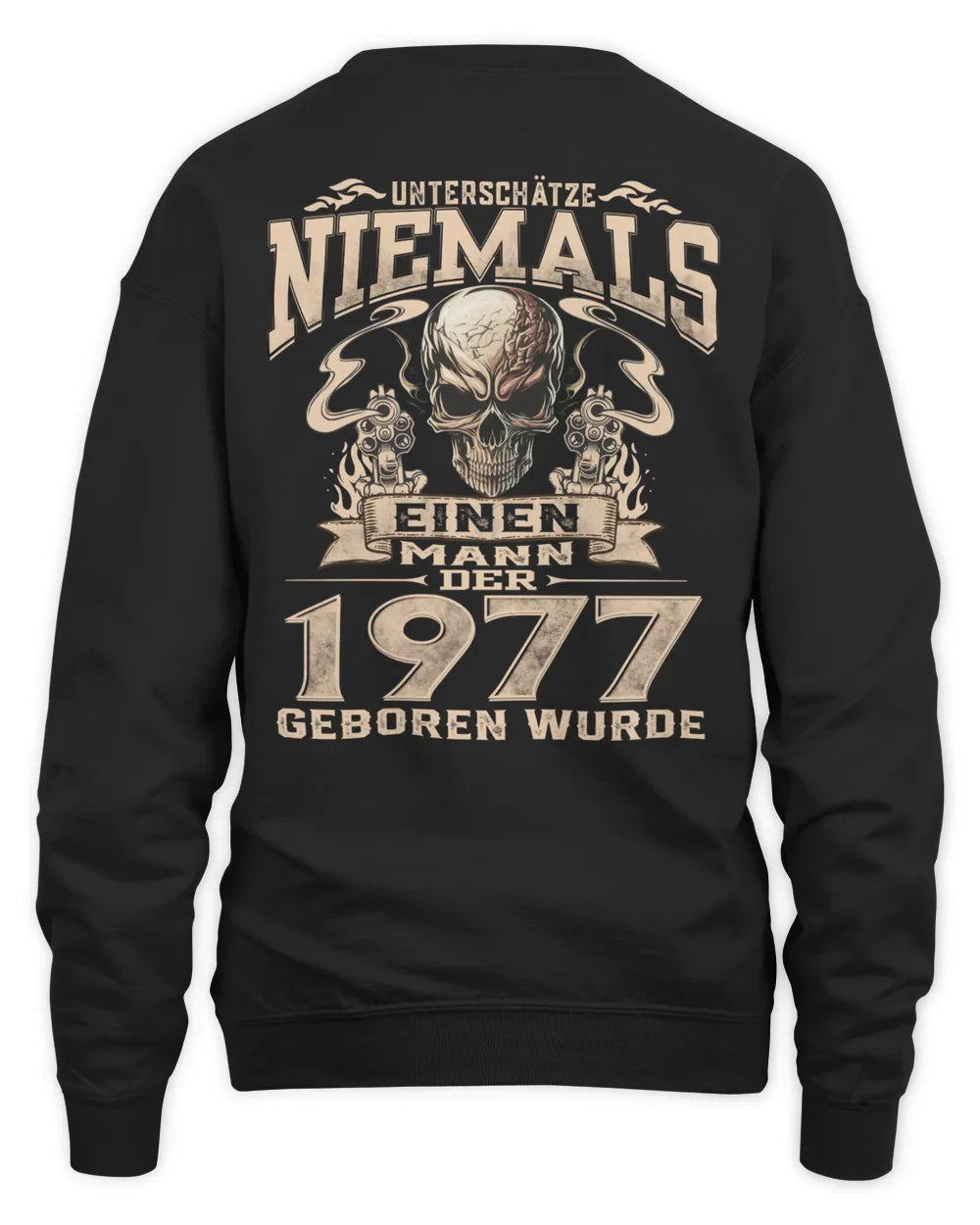 UNTERSCHÄTZE NIEMALS EINEN MANN DER IM 1977 GEBOREN WURDE - De1977